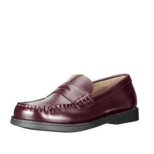 New Kids Sperry Colton Plushwave Loafers in Burgundy size 1 M